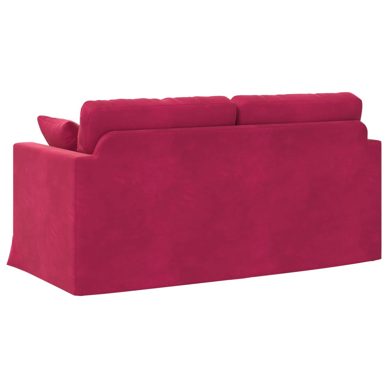 Καναπές Κόκκινο 158 x 78 x 80 εκ Βελούδο - Pakobazaar