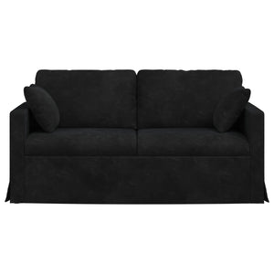 Καναπές Μαύρο 158 x 78 x 80 εκ Βελούδο - Pakobazaar