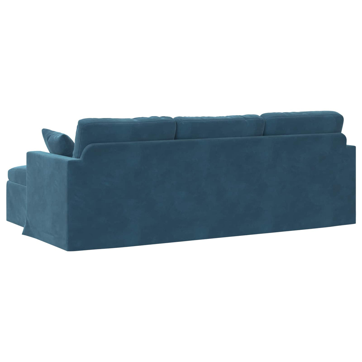 Καναπές Μπλε 228 x 134 x 80 εκ Βελούδο - Pakobazaar