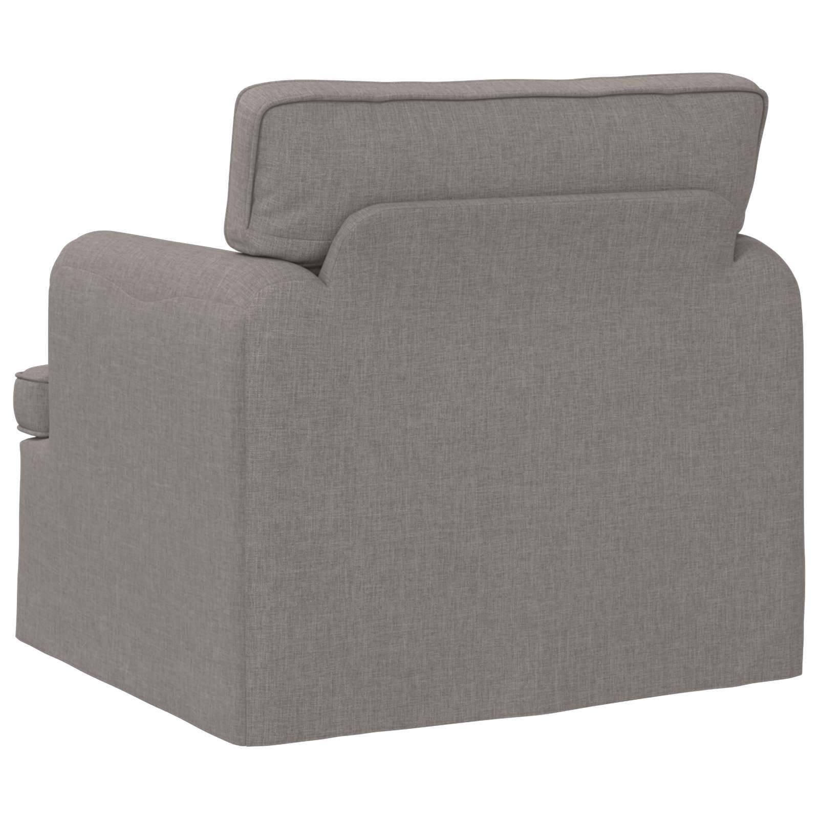 Καναπές Taupe 84 x 80 x 85 εκ ύφασμα - Pakobazaar