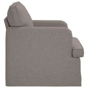 Καναπές Taupe 84 x 80 x 85 εκ ύφασμα - Pakobazaar