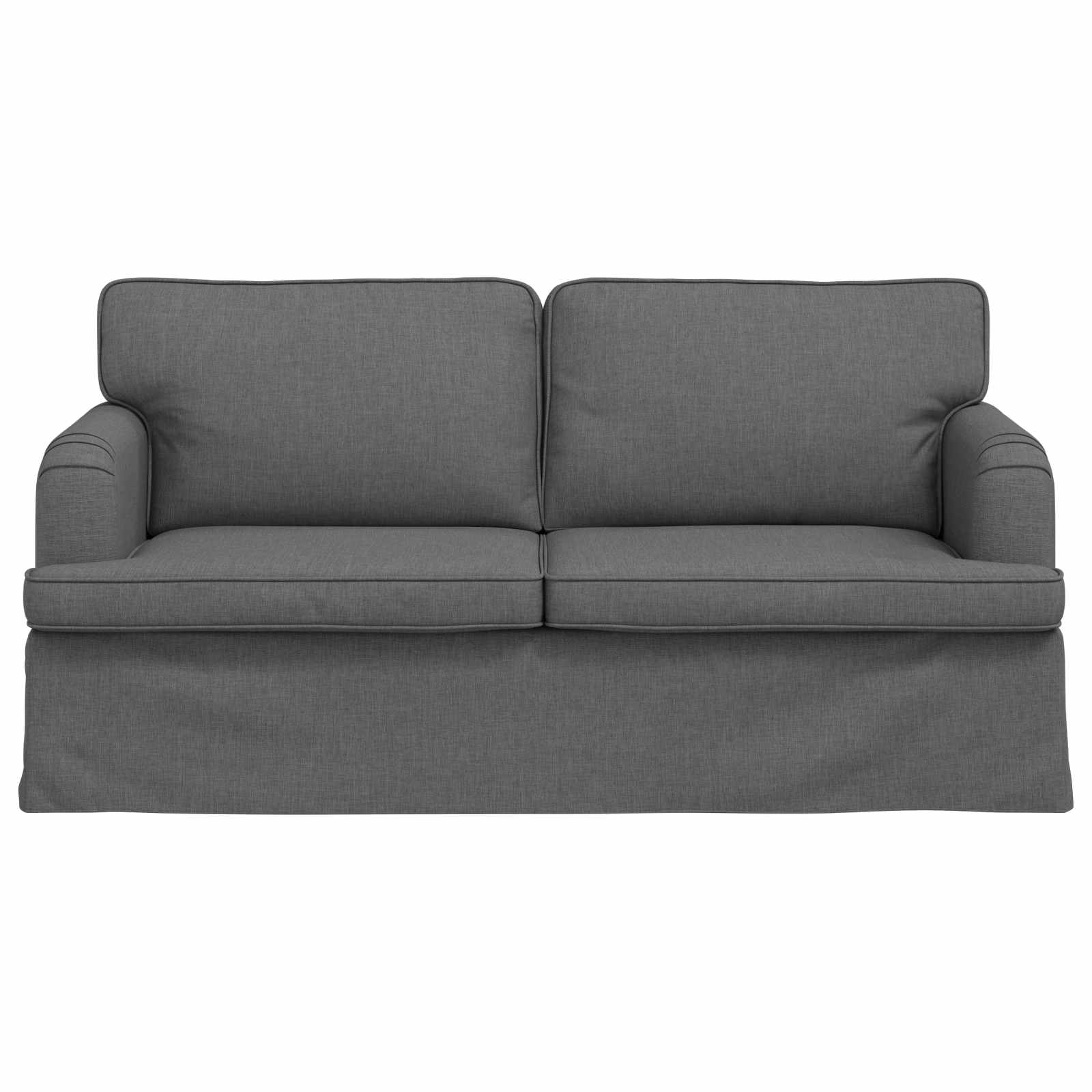 Καναπές Σκούρο Γκρι 142 x 80 x 85 εκ ύφασμα - Pakobazaar