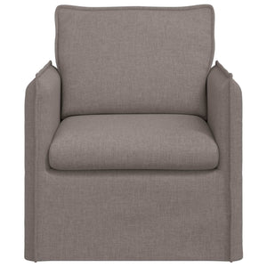 Καναπές Taupe 195 x 82 x 85 εκ ύφασμα - Pakobazaar