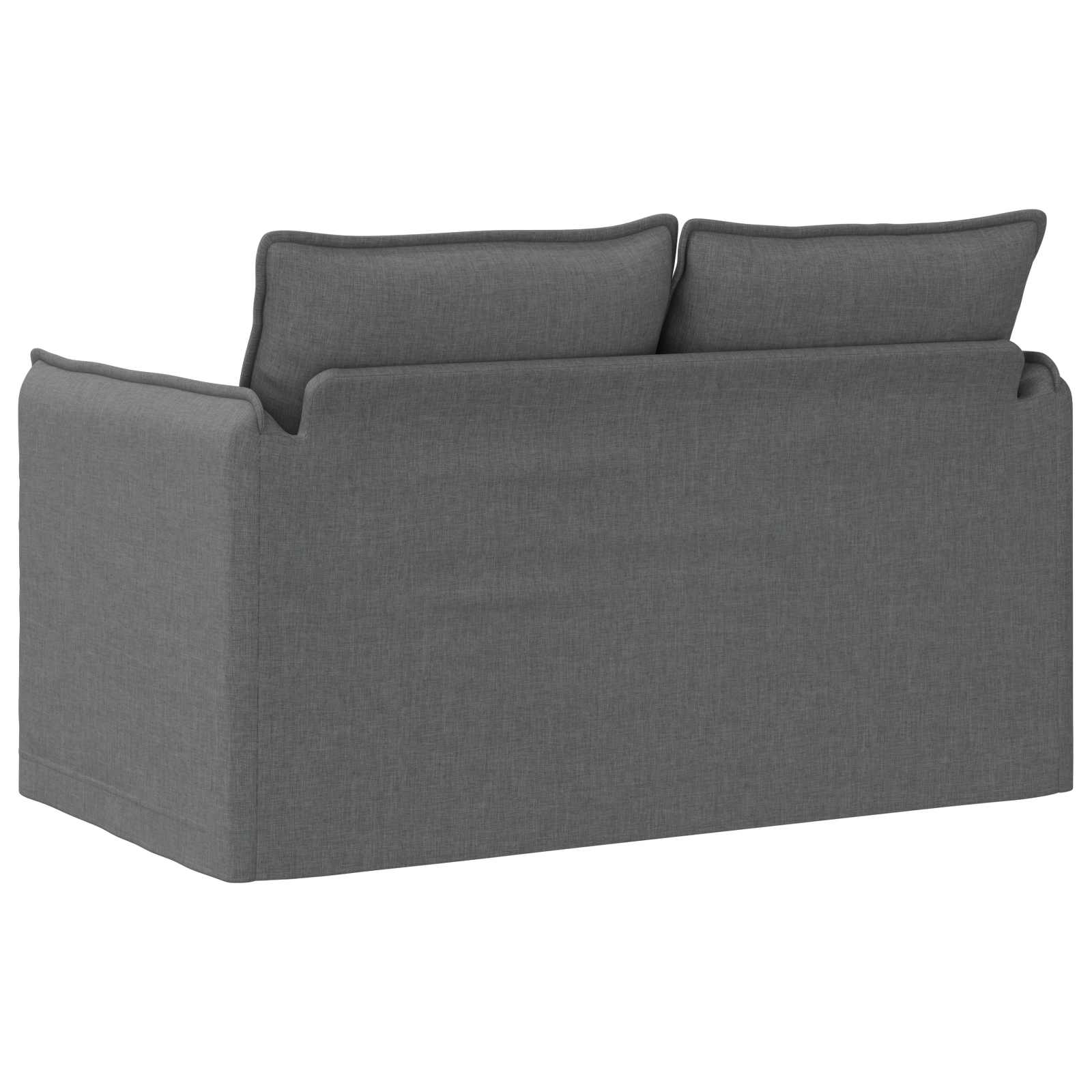 Καναπές Σκούρο Γκρι 136 x 82 x 85 εκ ύφασμα - Pakobazaar