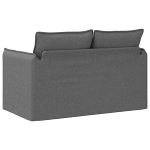 Καναπές Σκούρο Γκρι 136 x 82 x 85 εκ ύφασμα - Pakobazaar