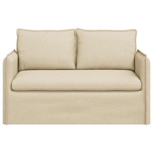 Καναπές Κρεμ 136 x 82 x 85 εκ ύφασμα - Pakobazaar