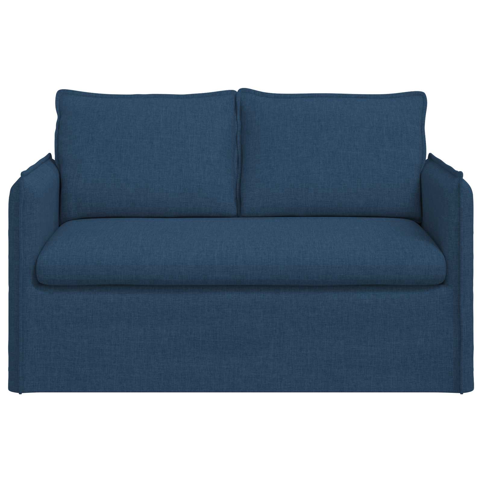 Καναπές Μπλε 136 x 82 x 85 εκ ύφασμα - Pakobazaar