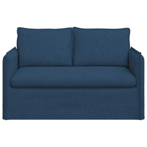 Καναπές Μπλε 136 x 82 x 85 εκ ύφασμα - Pakobazaar