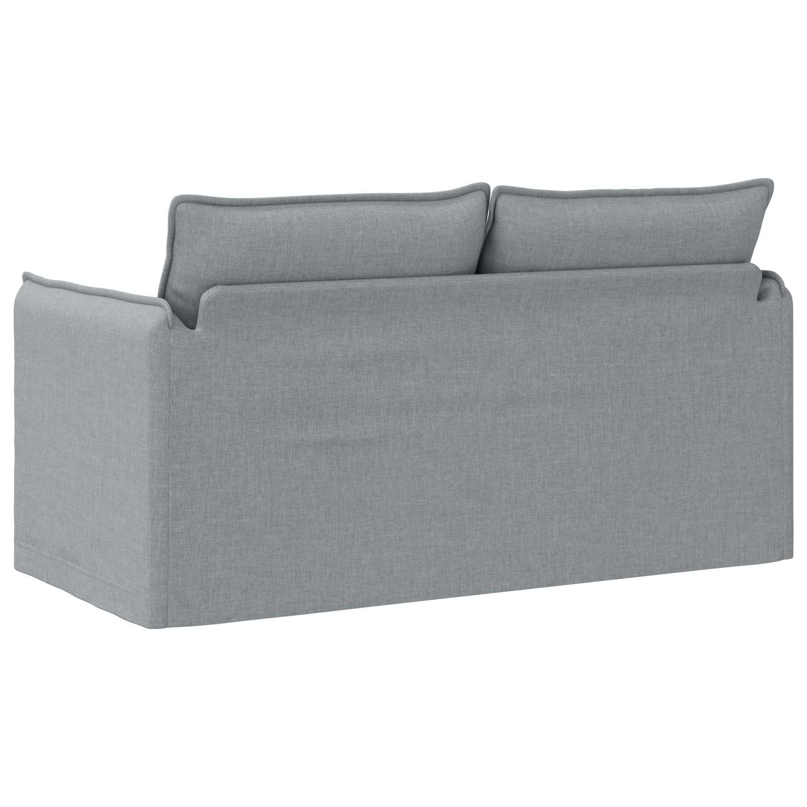 Καναπές Ανοιχτό γκρι 156 x 82 x 85 εκ ύφασμα - Pakobazaar