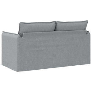 Καναπές Ανοιχτό γκρι 156 x 82 x 85 εκ ύφασμα - Pakobazaar