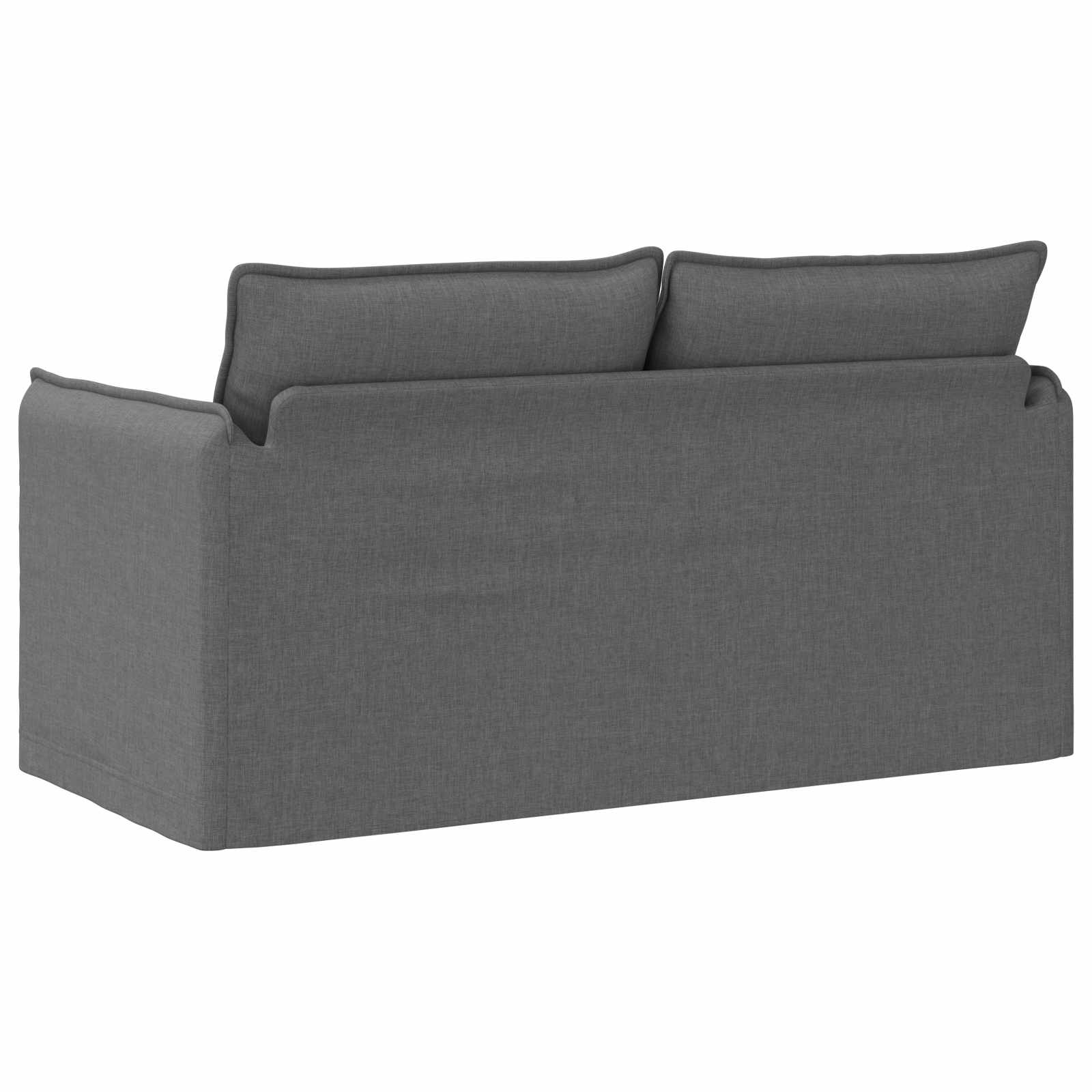 Καναπές Σκούρο Γκρι 156 x 82 x 85 εκ ύφασμα - Pakobazaar