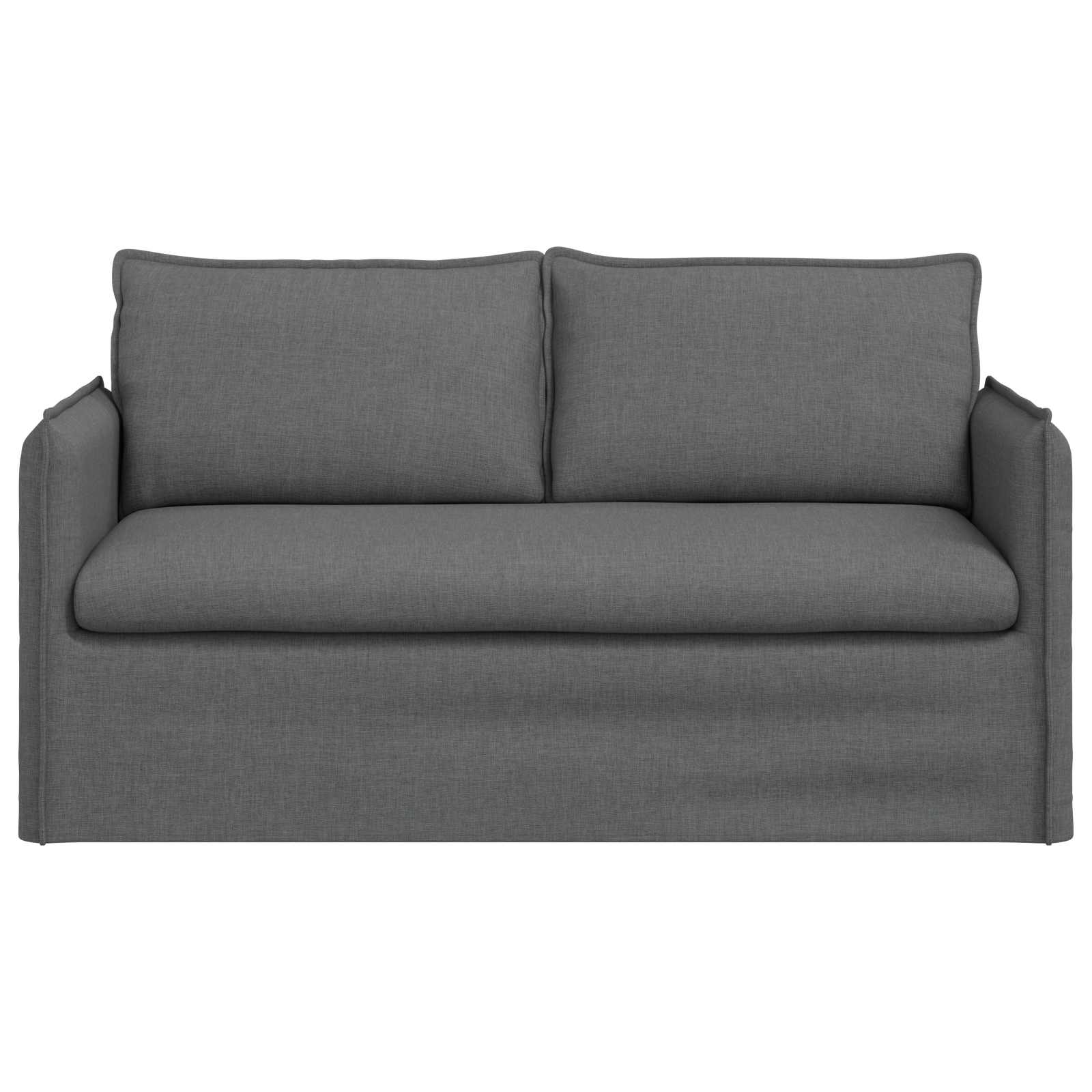 Καναπές Σκούρο Γκρι 156 x 82 x 85 εκ ύφασμα - Pakobazaar