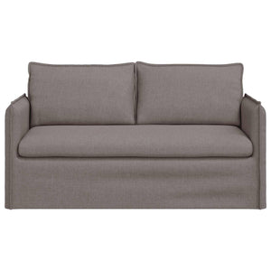 Καναπές Taupe 156 x 82 x 85 εκ ύφασμα - Pakobazaar
