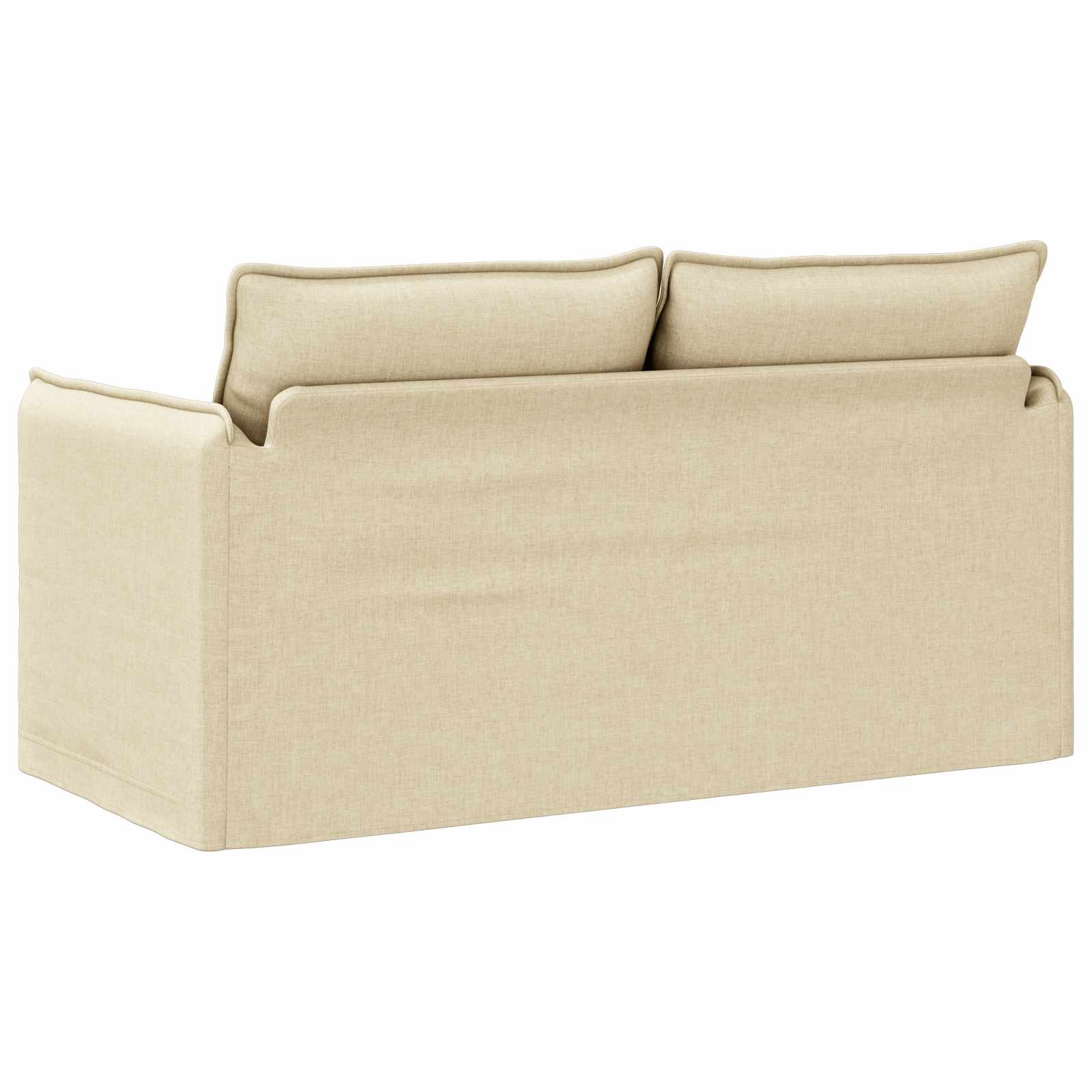 Καναπές Κρεμ 156 x 82 x 85 εκ ύφασμα - Pakobazaar