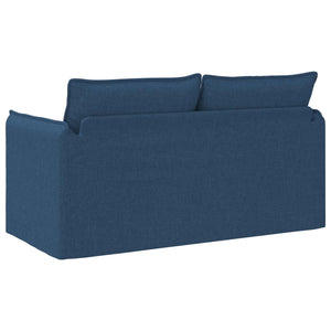 Καναπές Μπλε 156 x 82 x 85 εκ ύφασμα - Pakobazaar