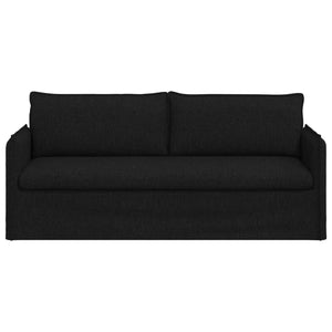 Καναπές Μαύρο 196 x 82 x 85 εκ ύφασμα - Pakobazaar