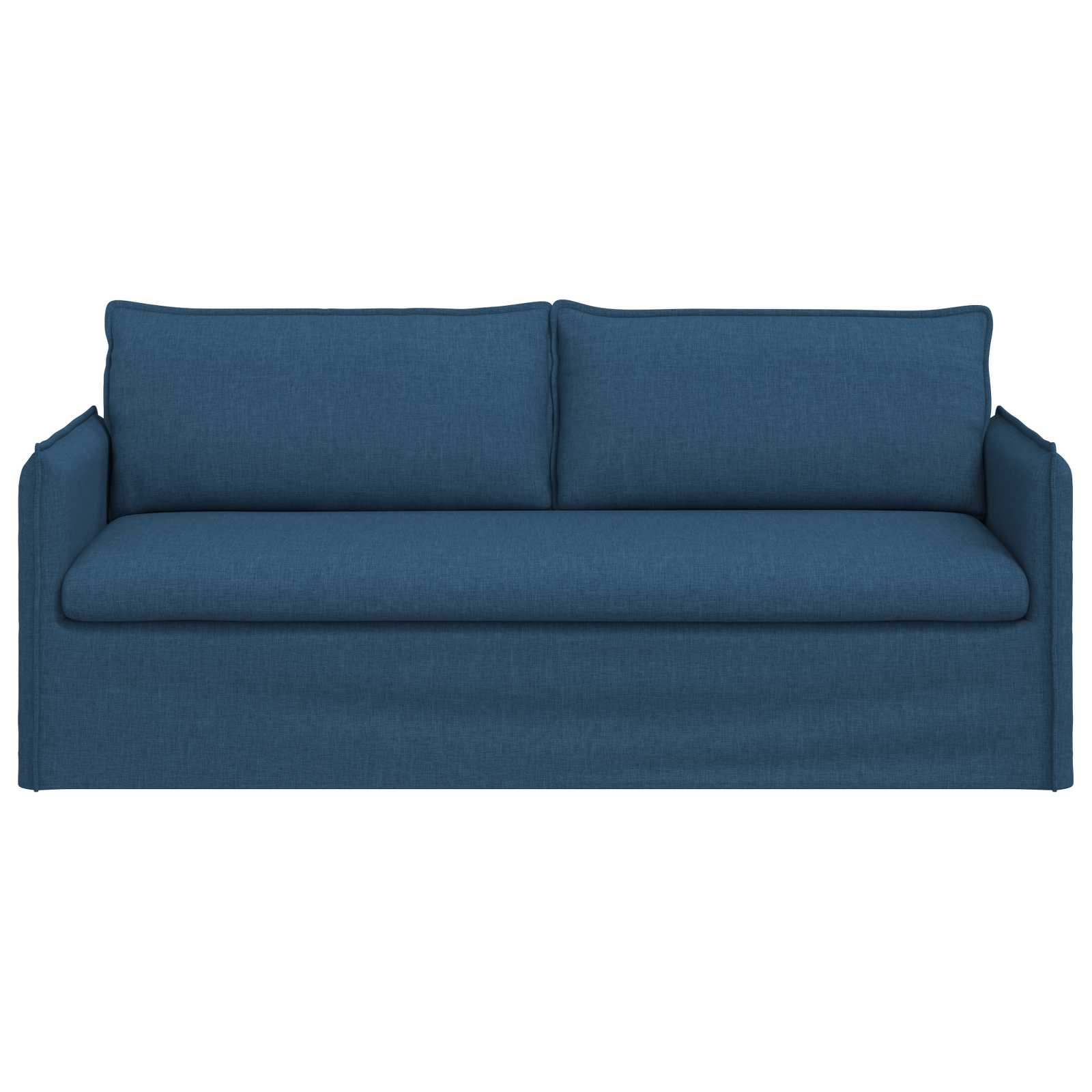 Καναπές Μπλε 196 x 82 x 85 εκ ύφασμα - Pakobazaar