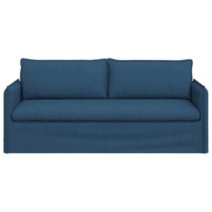 Καναπές Μπλε 196 x 82 x 85 εκ ύφασμα - Pakobazaar