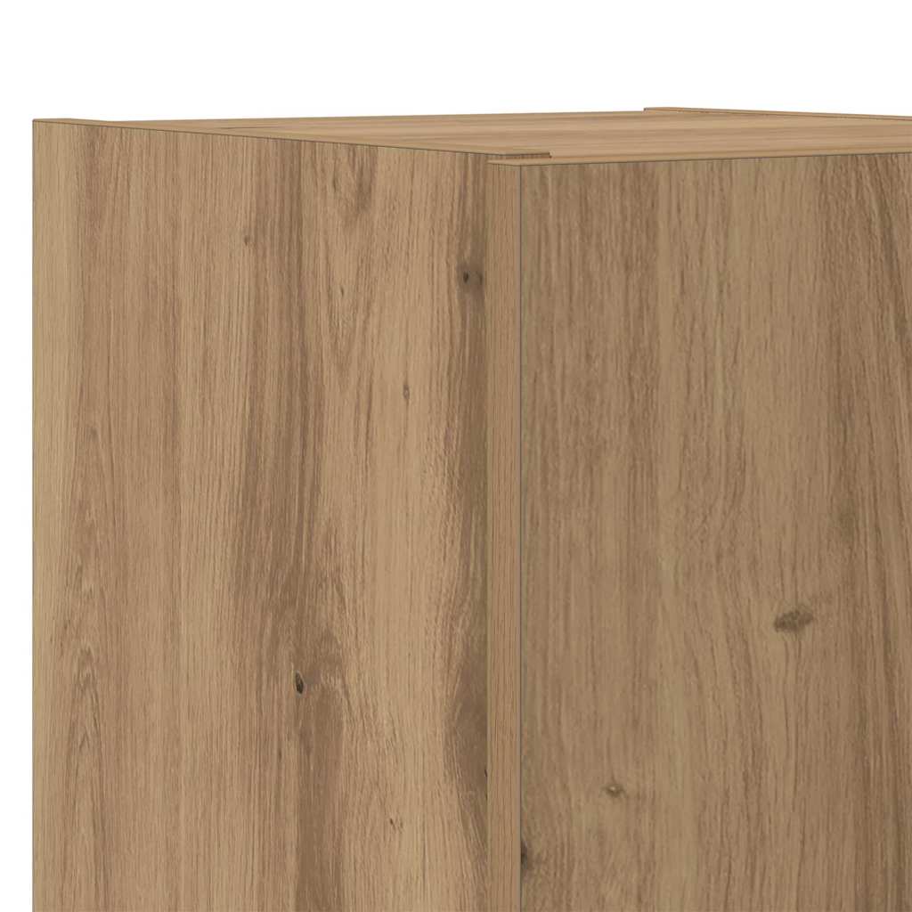 Ντουλάπι Τηλεόρασης Τοίχου Καρυδιά Χειροποίητης Εργασίας - Pakobazaar