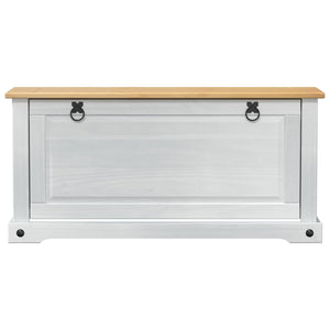 Ντουλάπα Παπουτσιών με ράφι Corona Λευκό 99 x 32 x 49 εκ. - Pakobazaar
