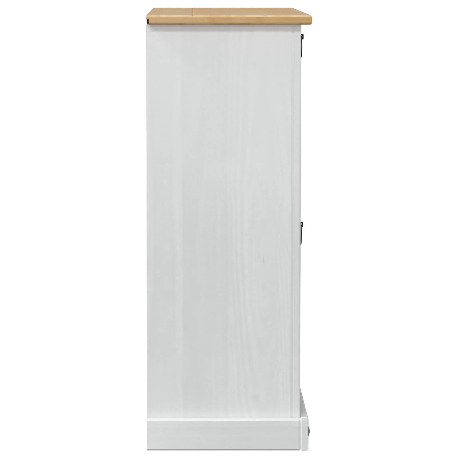 Ντουλάπα Παπουτσιών με ράφι Corona Λευκό 99 x 32 x 85 εκ. - Pakobazaar
