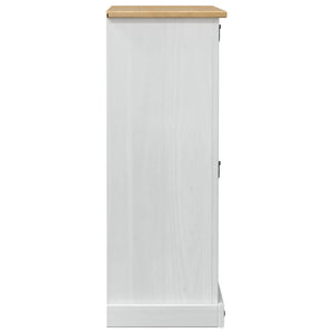 Ντουλάπα Παπουτσιών με ράφι Corona Λευκό 99 x 32 x 85 εκ. - Pakobazaar