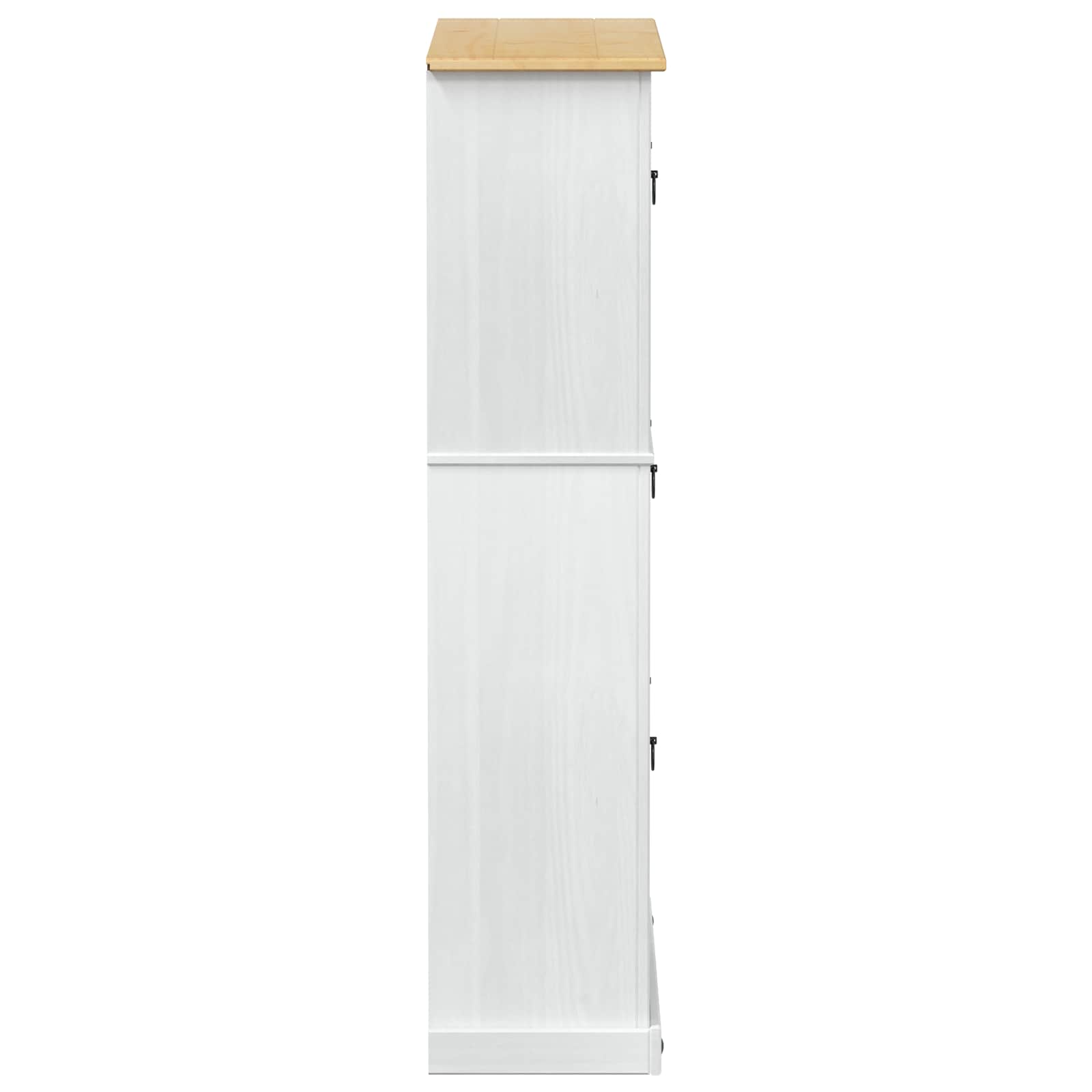 Ντουλάπα Παπουτσιών με συρτάρι Corona Λευκό 99 x 32 x 144,5 εκ. - Pakobazaar