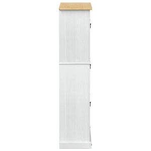 Ντουλάπα Παπουτσιών με συρτάρι Corona Λευκό 99 x 32 x 144,5 εκ. - Pakobazaar