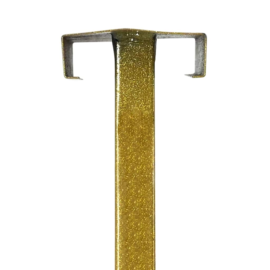 Εκθεσιακές Οθόνες Χρυσό 30 x 23,5 x 210 εκ Ατσάλι - Pakobazaar