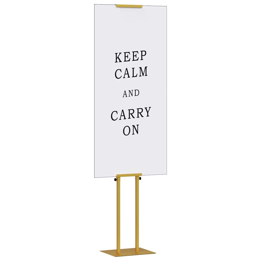 Εκθεσιακές Οθόνες Χρυσό 30 x 23,5 x 210 εκ Ατσάλι - Pakobazaar