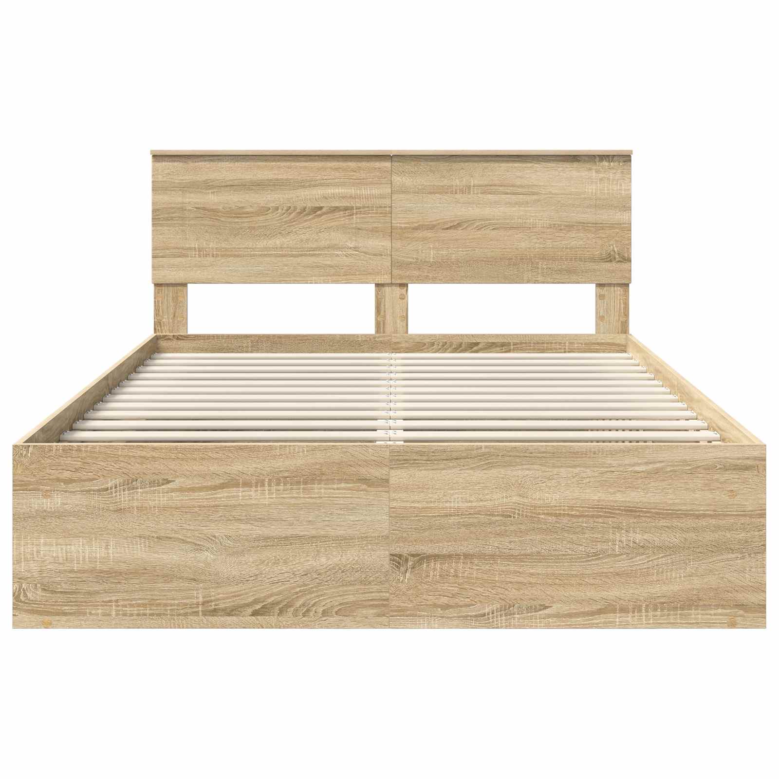 Σκελετός Κρεβατιού Σονόμα 160 x 200 cm Επεξεργασμένο ξύλο