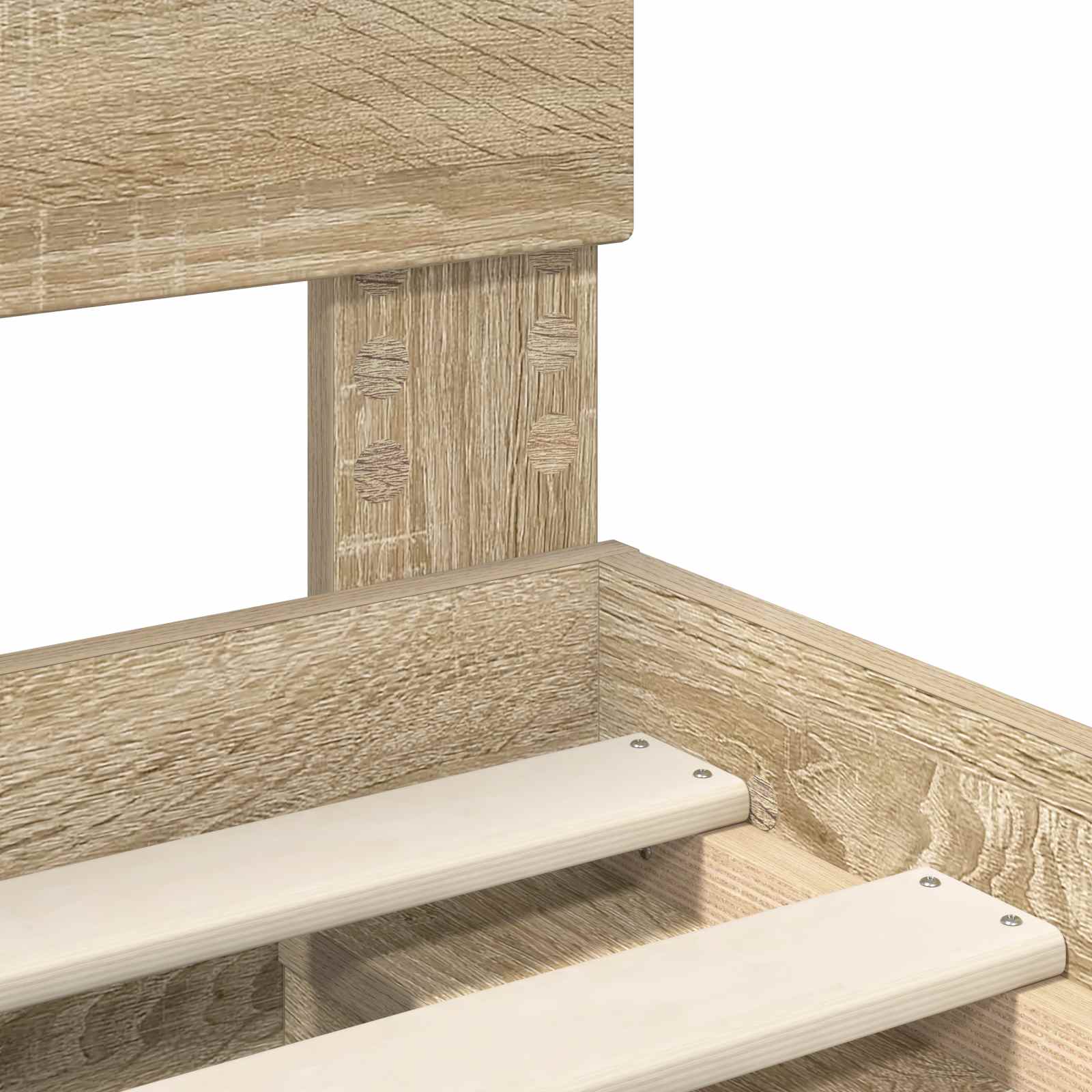 Σκελετός Κρεβατιού Σονόμα 140 x 190 cm Επεξεργασμένο ξύλο