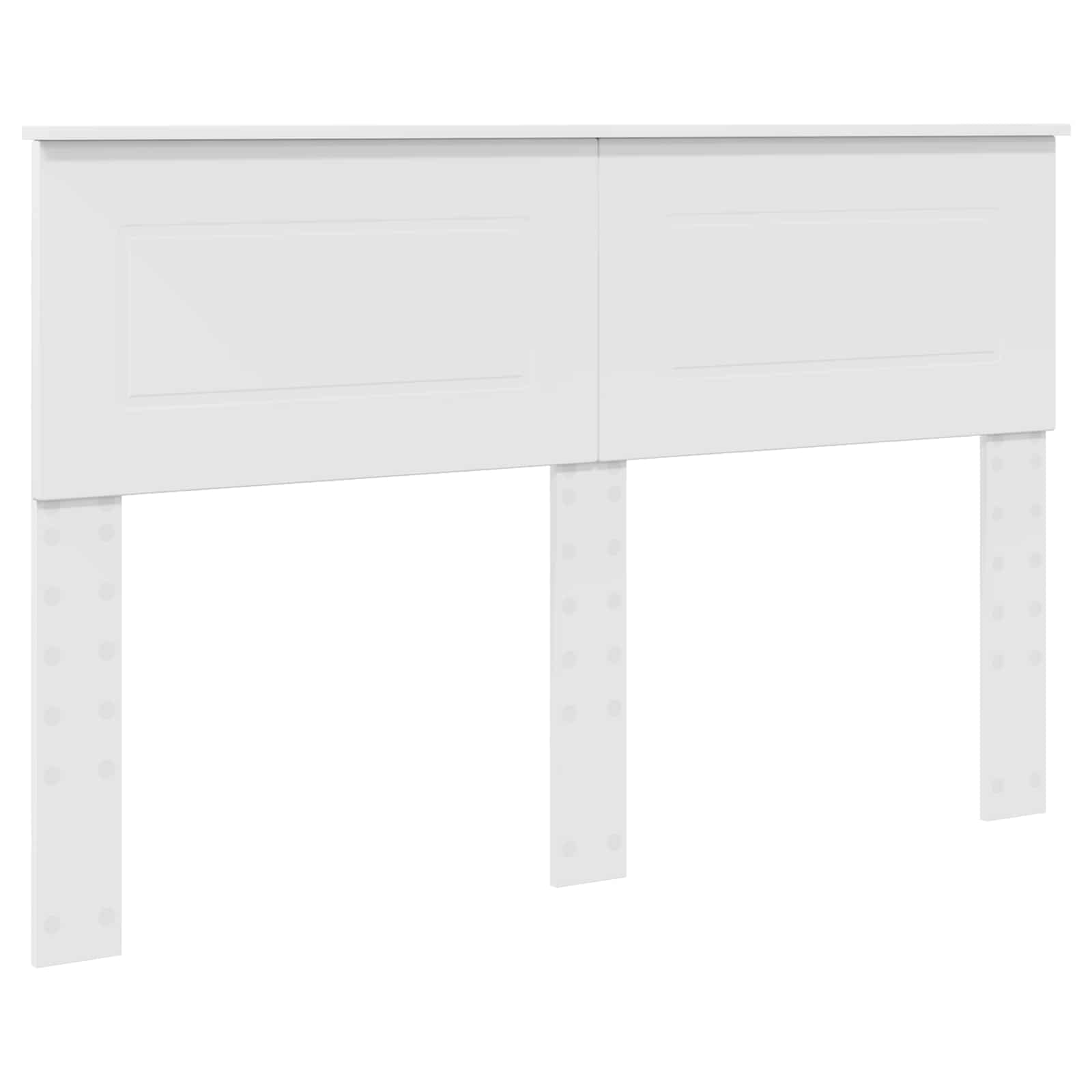Σκελετός Κρεβατιού Λευκό 160 x 200 cm Επεξεργασμένο Ξύλο - Pakobazaar