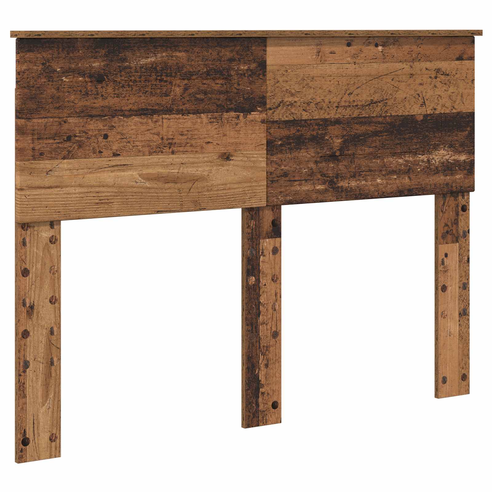 Σκελετός Κρεβατιού Παλιό ξύλο 135 x 190 cm Επεξεργασμένο ξύλο - Pakobazaar