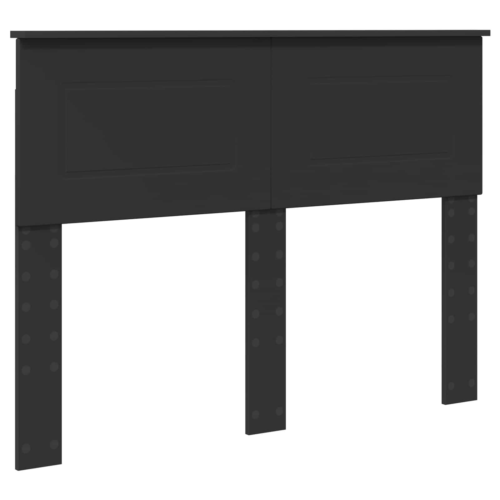 Σκελετός Κρεβατιού Μαύρο 120 x 190 cm Επεξεργασμένο ξύλο - Pakobazaar