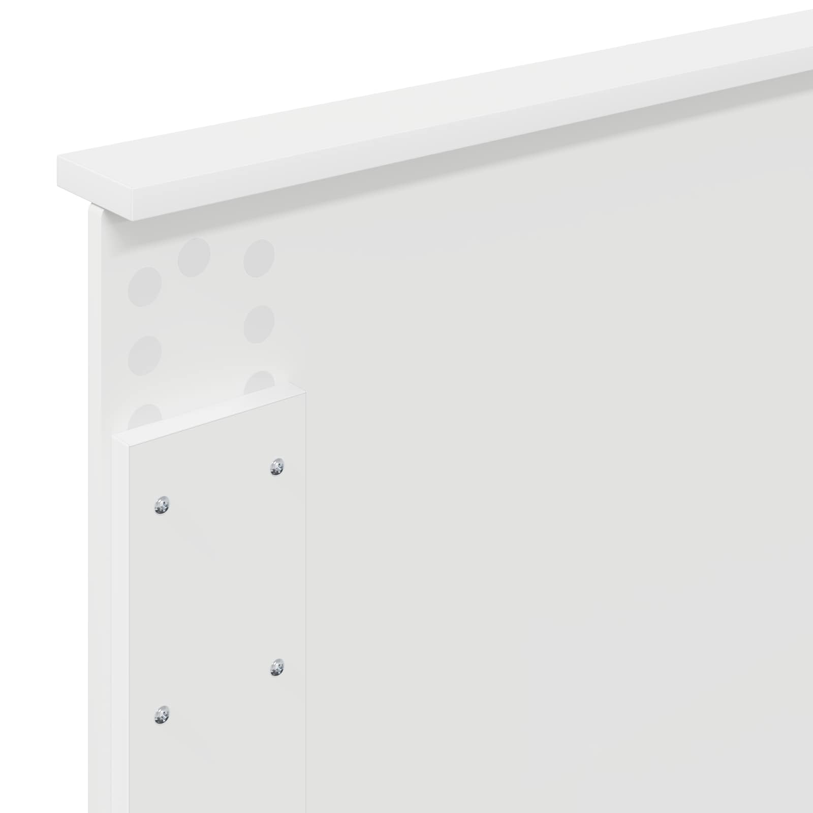 Καναπές Κρεβάτι Λευκό και Μαύρο 75 x 190 cm Επεξεργασμένο ξύλο