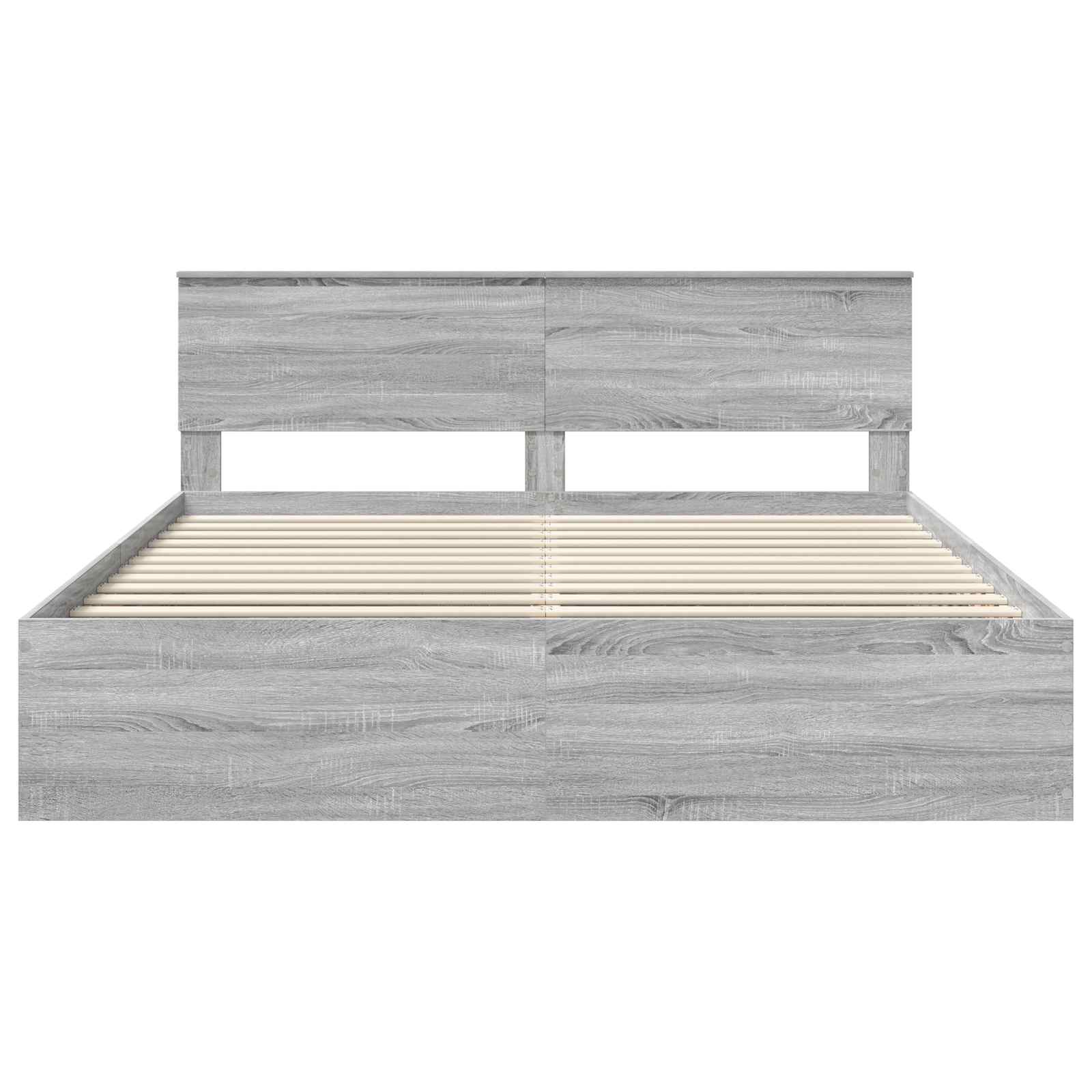 Σκελετός Κρεβατιού με κεφαλάρι Γκρίζο Σονομα 200 x 200 cm
