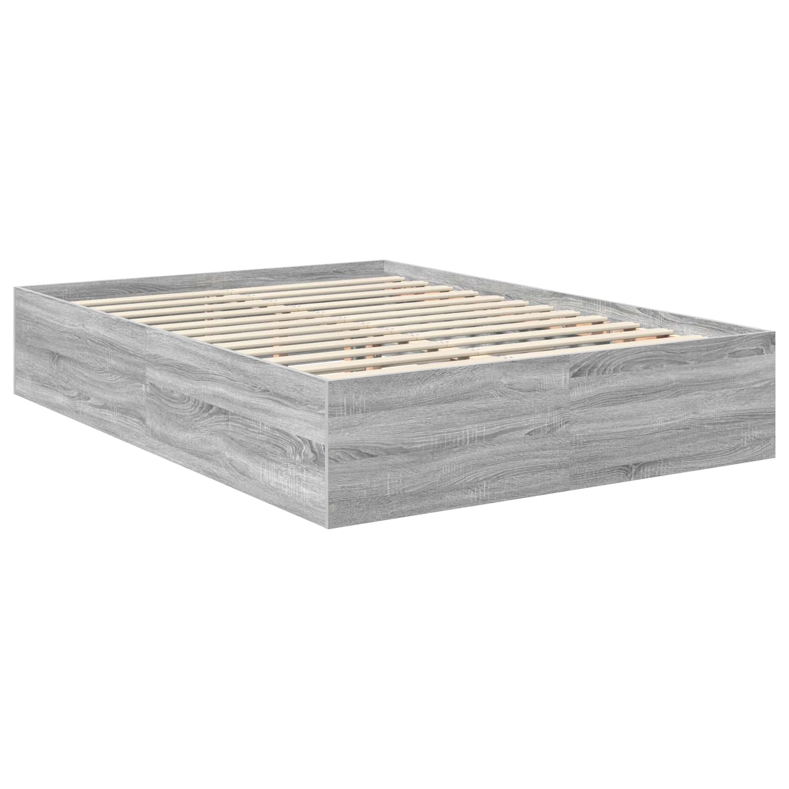 Σκελετός Κρεβατιού με κεφαλάρι Γκρίζο Σονομα 140 x 200 cm