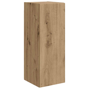 Σετ τοίχου για τηλεόραση 4 τμχ. Artisan Oak Επεξεργασμένο Ξύλο