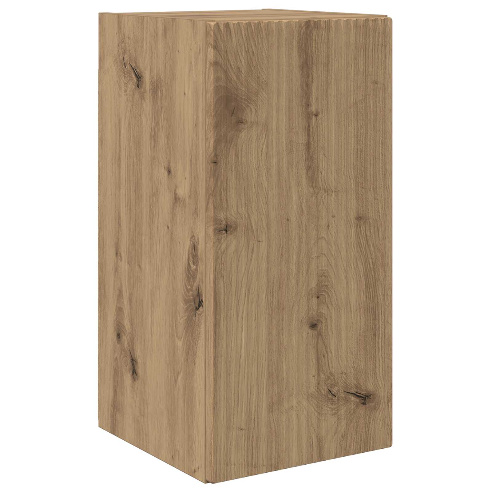 Σετ τοίχου για τηλεόραση 4 pcs Artisan Oak Επεξεργασμένο ξύλο