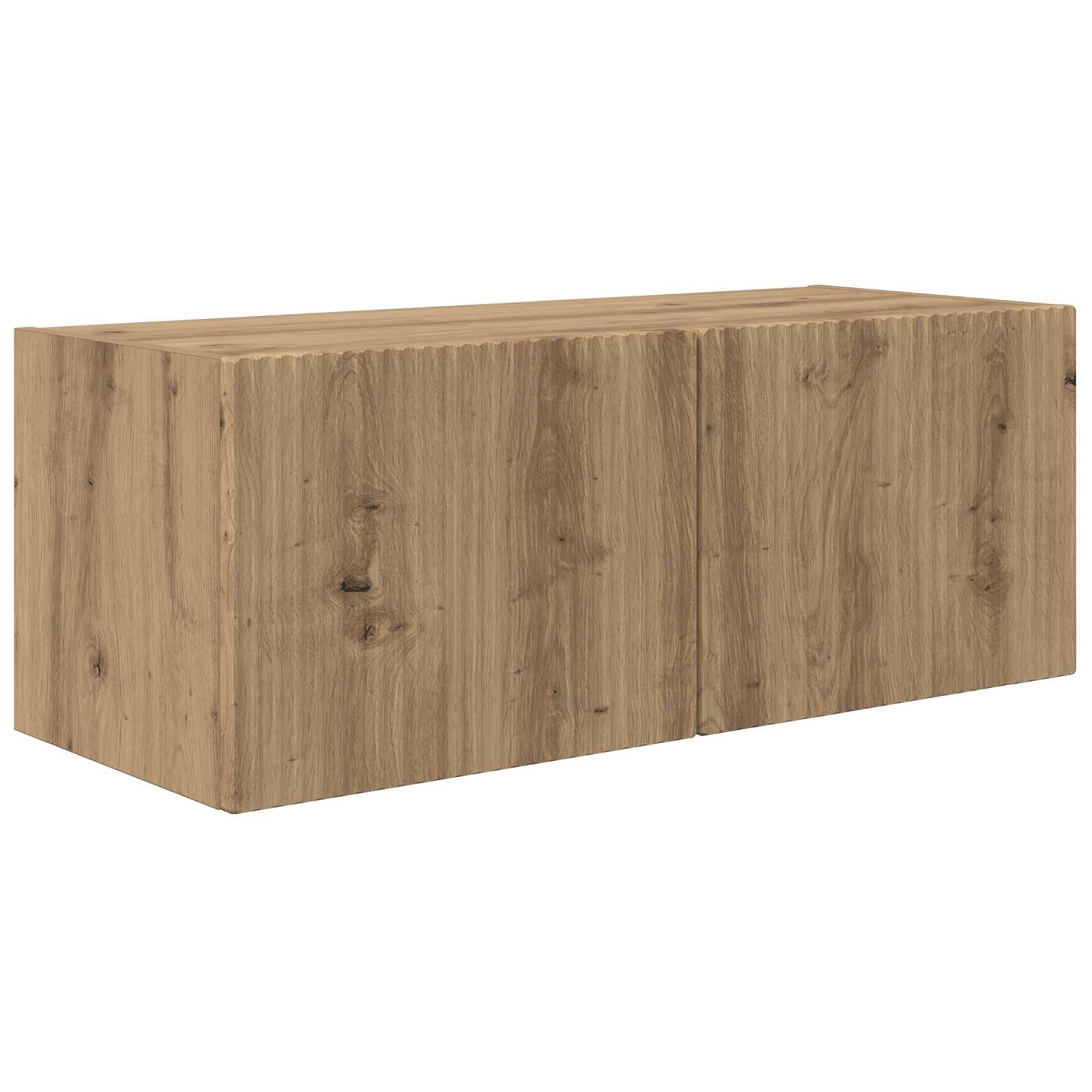 Σετ τοίχου για τηλεόραση 4 pcs Artisan Oak Επεξεργασμένο ξύλο