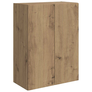 Σετ τοίχου για τηλεόραση 6 τμχ. Artisan Oak - Pakobazaar