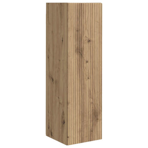 Σετ επίπλου τηλεόρασης 3 τμχ. Artisan Oak Επεξεργασμένο Ξύλο