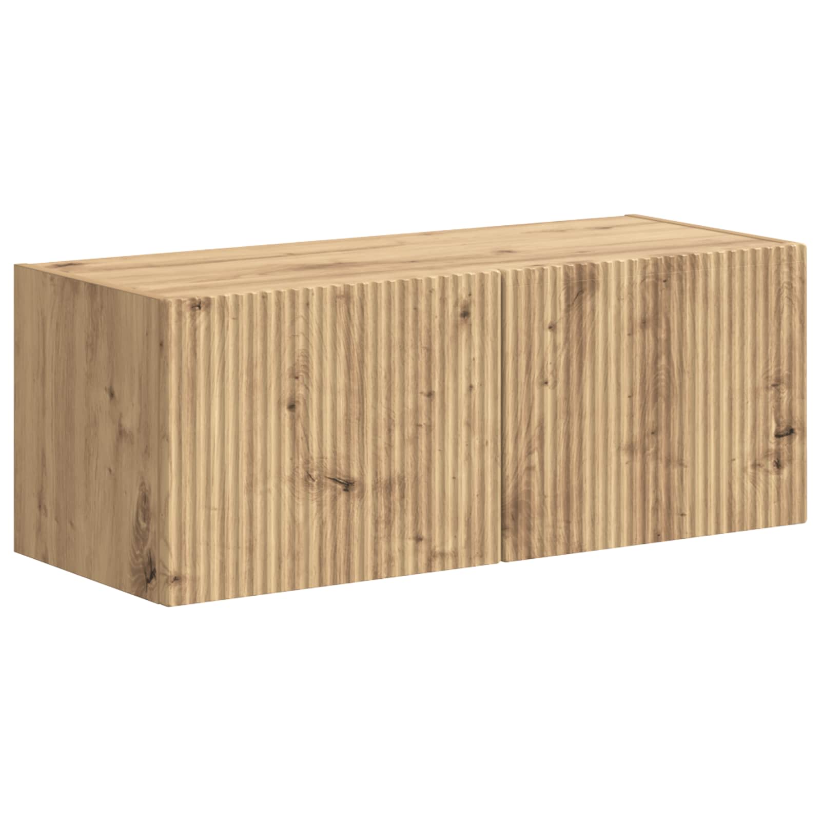 Σετ επίπλου τηλεόρασης 4 pcs Artisan Oak Επεξεργασμένο ξύλο