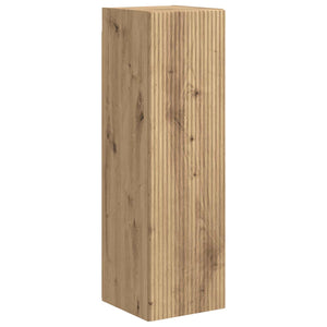 Σετ επίπλου τηλεόρασης 4 τμχ. Artisan Oak Επεξεργασμένο Ξύλο