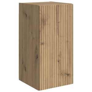Σετ επίπλου τηλεόρασης 6 τμχ. Artisan Oak Επεξεργασμένο Ξύλο
