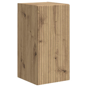 Σετ επίπλου τηλεόρασης 5 pcs Artisan Oak Επεξεργασμένο ξύλο - Pakobazaar