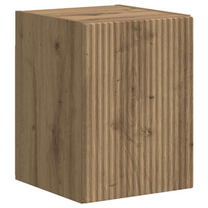 Σετ επίπλου τηλεόρασης 5 pcs Artisan Oak Επεξεργασμένο ξύλο - Pakobazaar