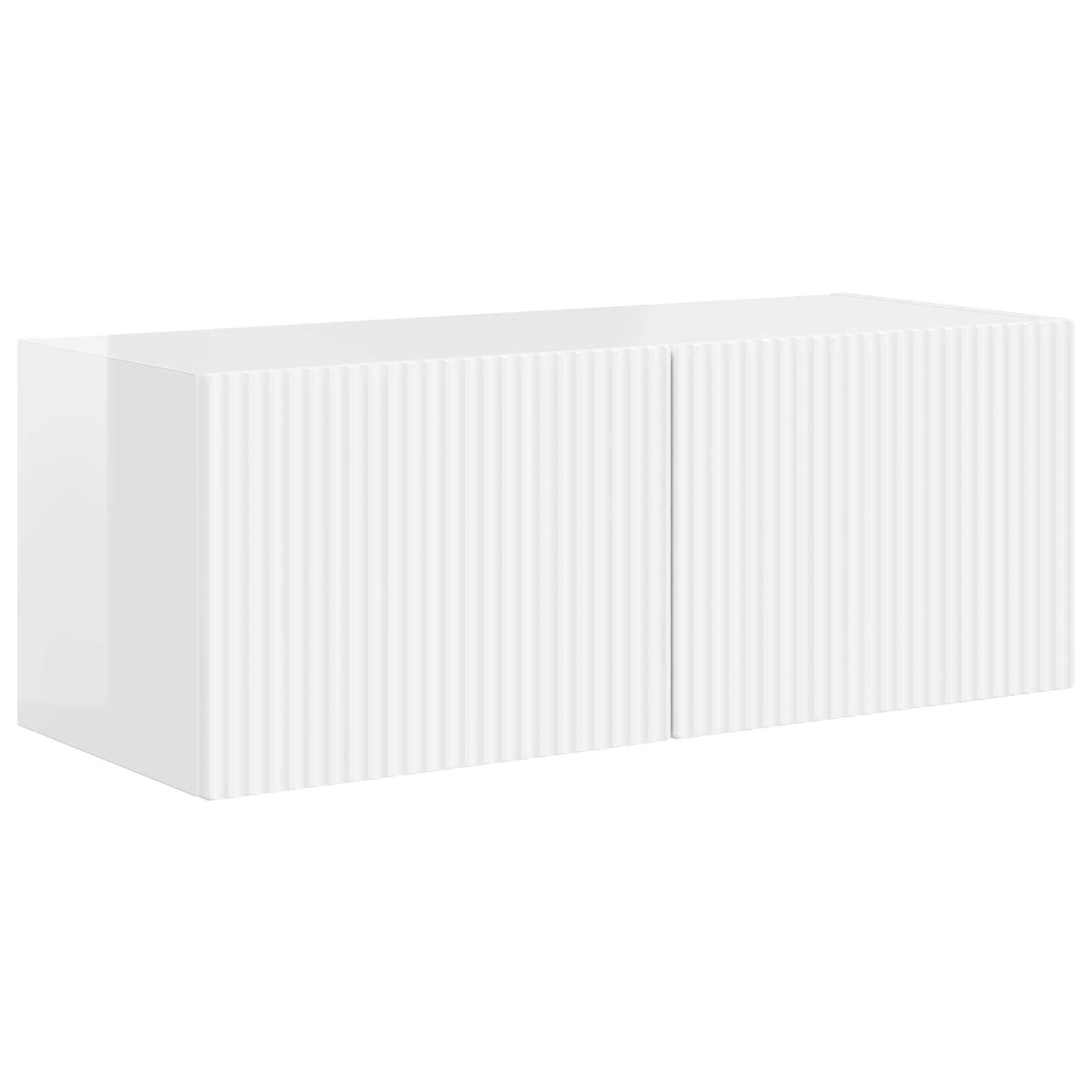 Σετ επίπλου τηλεόρασης 4 pcs Υψηλής γυαλάδας λευκό