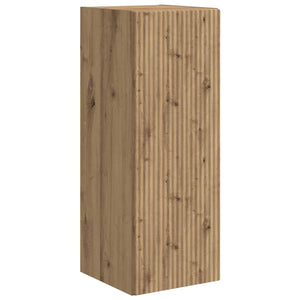 Σετ επίπλου τηλεόρασης 4 pcs Artisan Oak Επεξεργασμένο ξύλο - Pakobazaar
